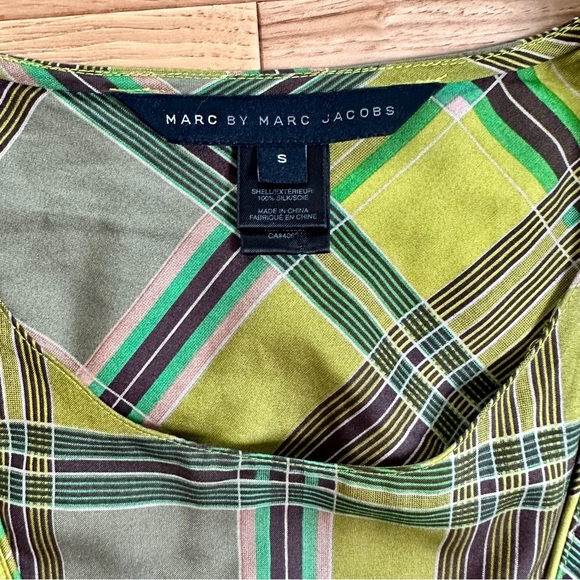 Marc by Marc Jacobs Women's Silk Sleeveless Ruffle Bottom Dress Size Small EUC - Picture 13 of 16